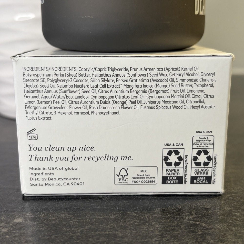 NEW BeautyCounter Counter+ Lotus Glow Cleansing Balm 75ml 2.53 oz - Picture 3 of 4
